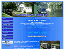 Tablet Screenshot of lyonsboats.co.uk